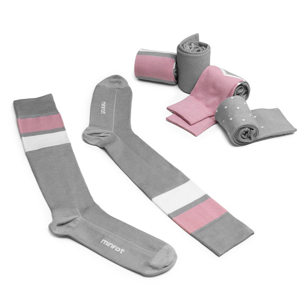 Produktbild 12 - rosalin-bambuviskors-stodstrumpor-5-pack-mjuka