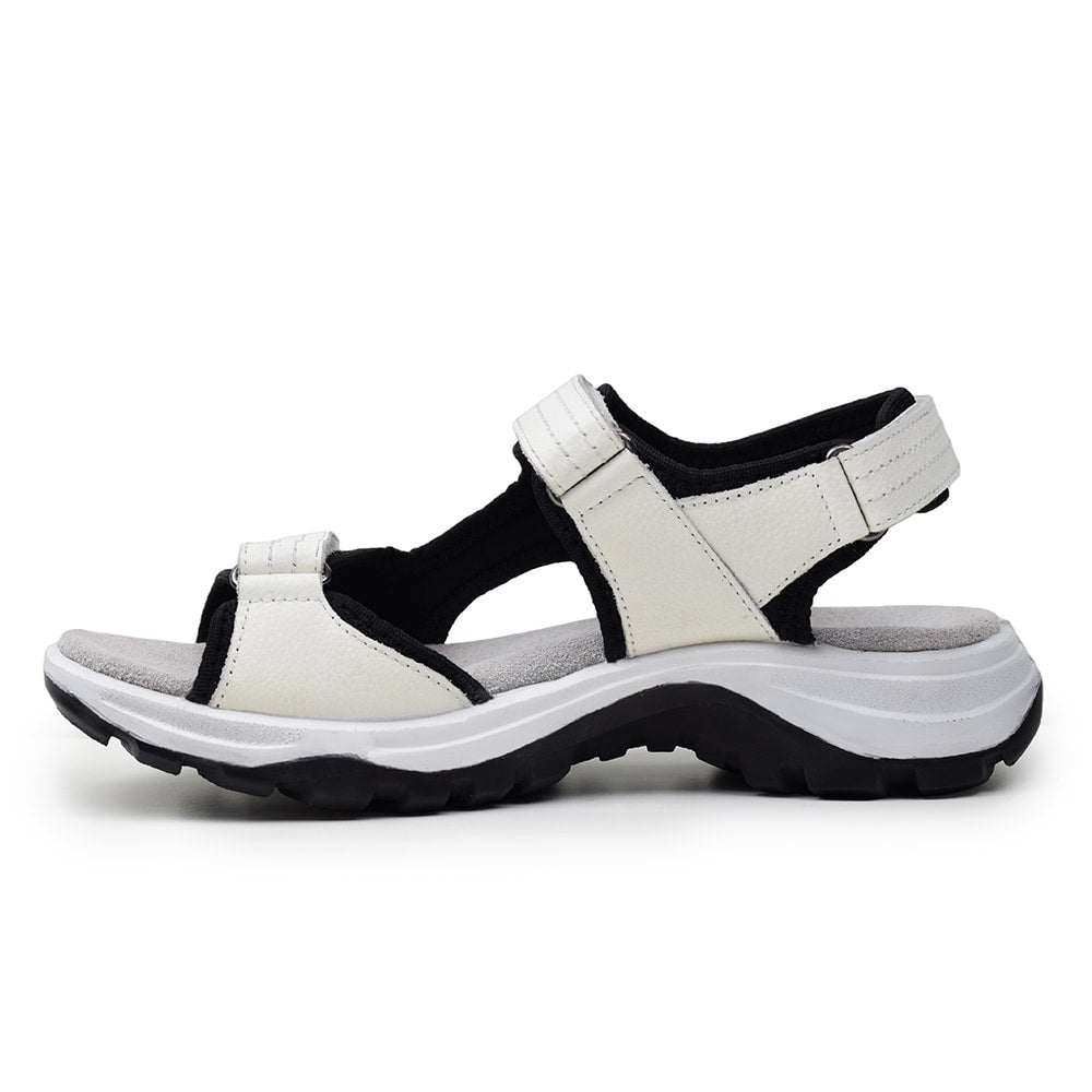 Produktbild 4 - Minfot Sandaler Sandhamn Dam Läder Offwhite