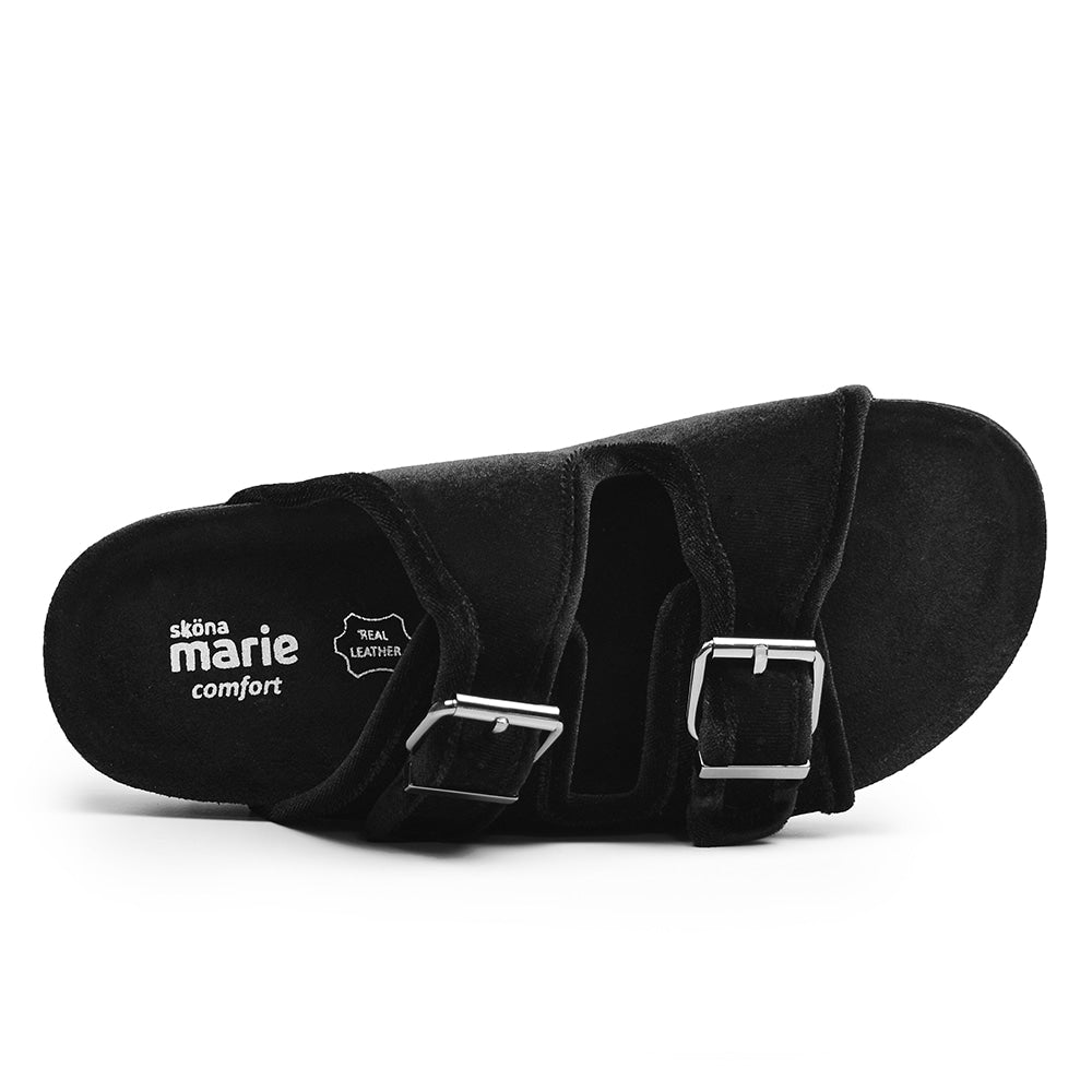 Sköna Marie Sandaler Adele Svart