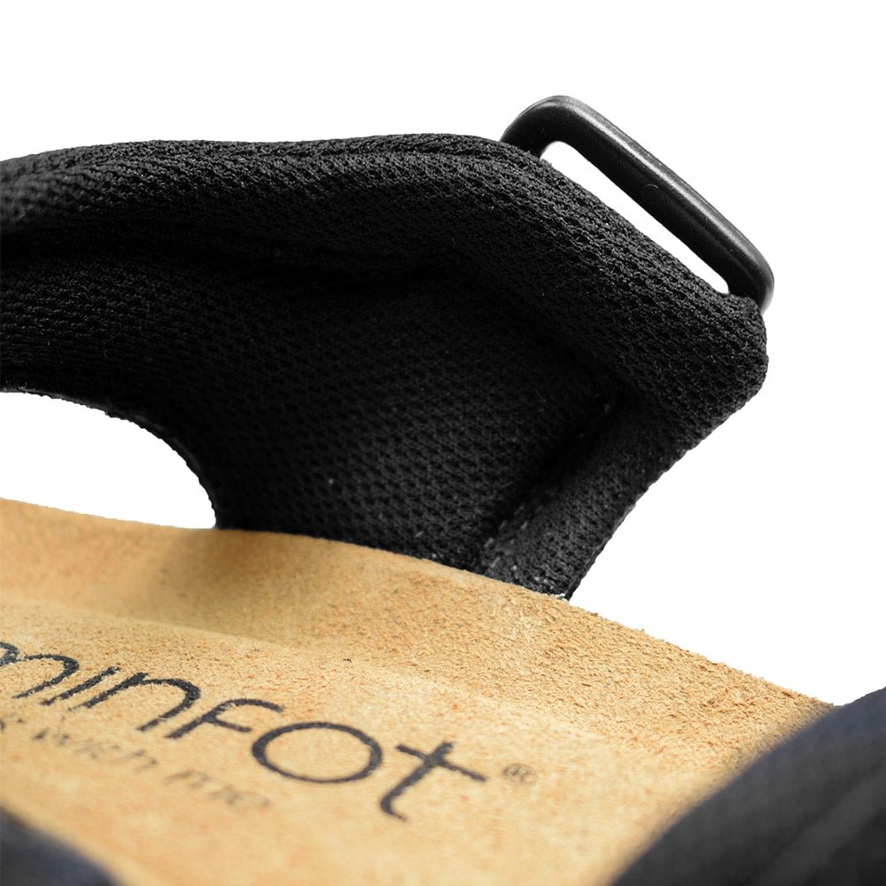 Produktbild 13 - Minfot Sandaler Flex Svart Mocka