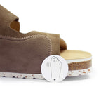 Minfot Lova Sandaler Dam Mocka Hallux Valgus Primo Soft Stone