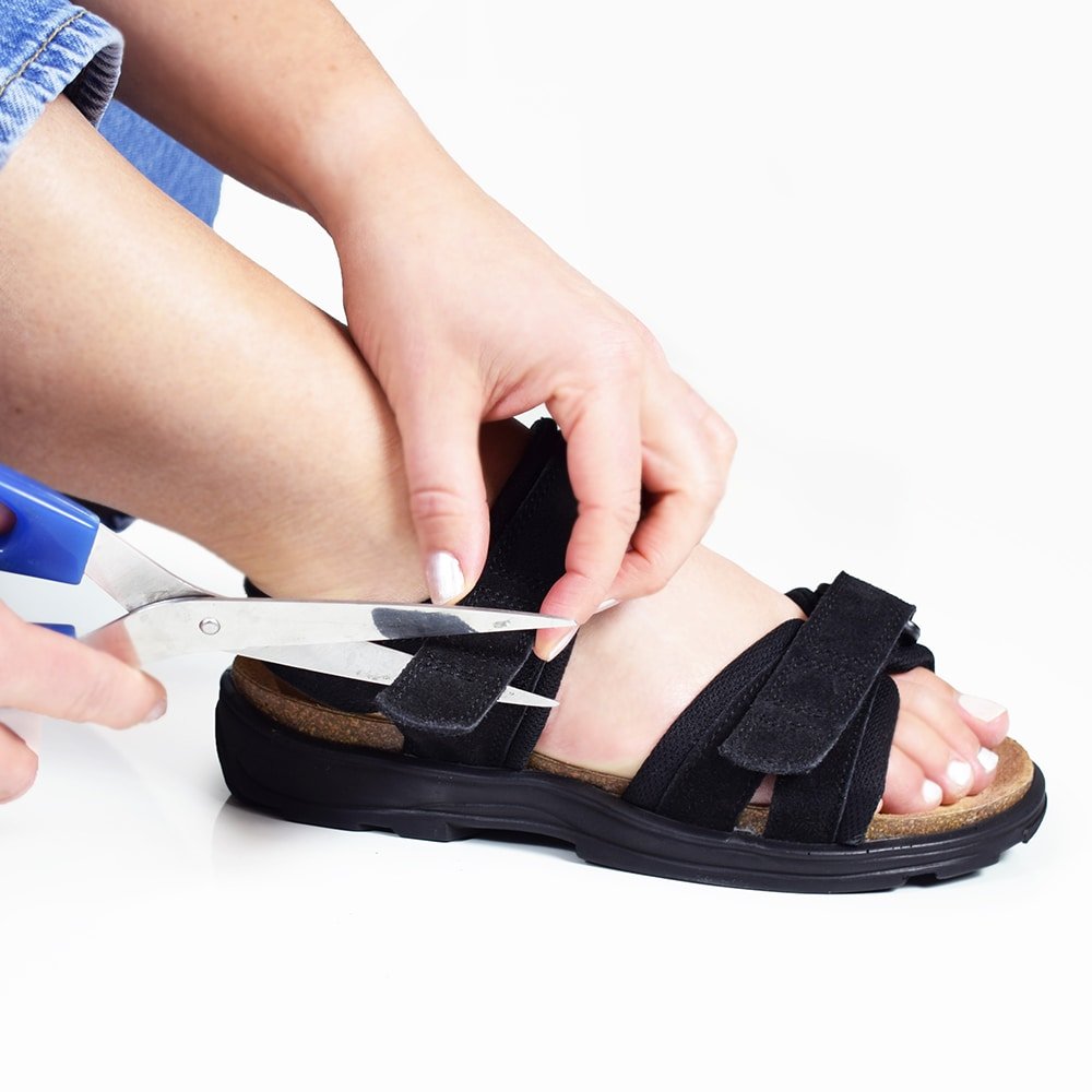 Produktbild 19 - Minfot Sandaler Flex Svart Mocka