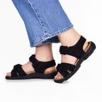 Minfot Sandaler Flex Svart Mocka
