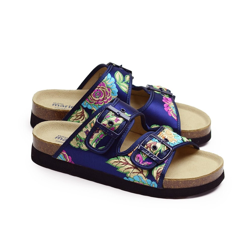 Produktbild 3 - Sköna Marie Damsandal Thalia Blå