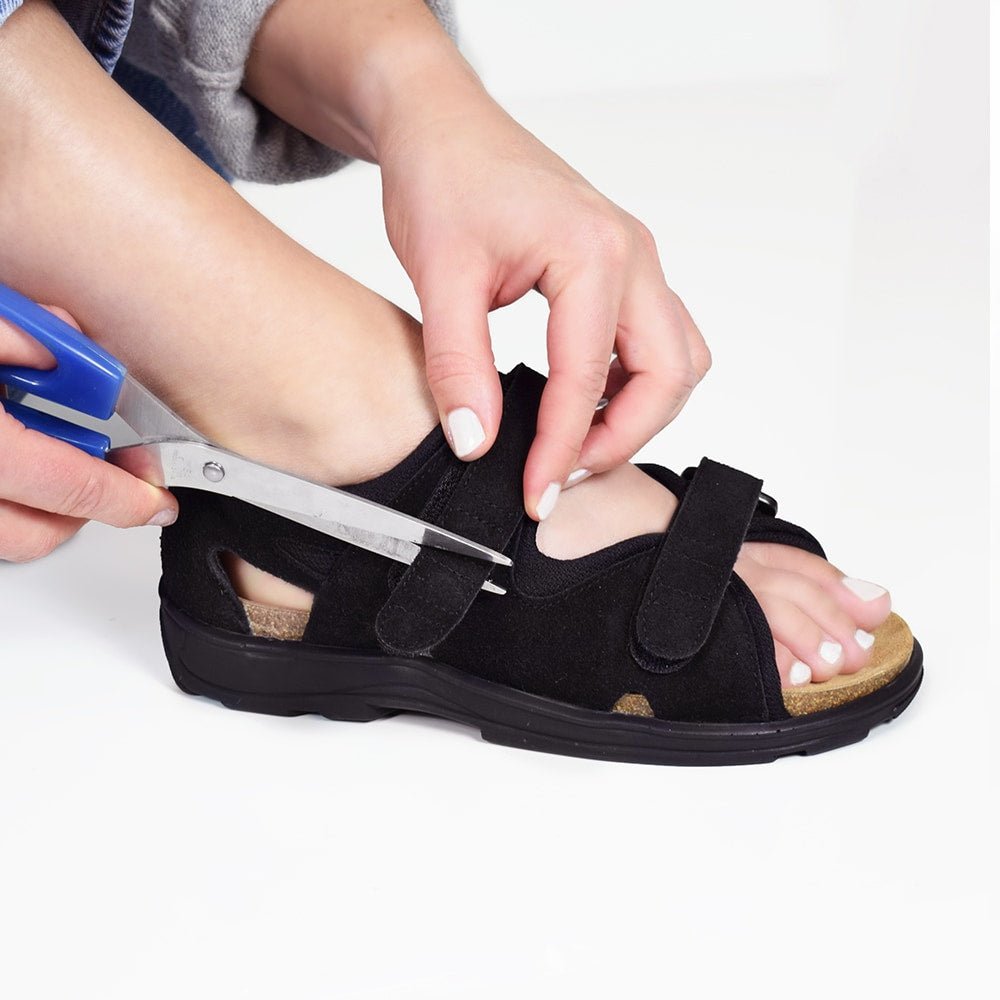 Minfot Sandaler Justi Svart Mocka