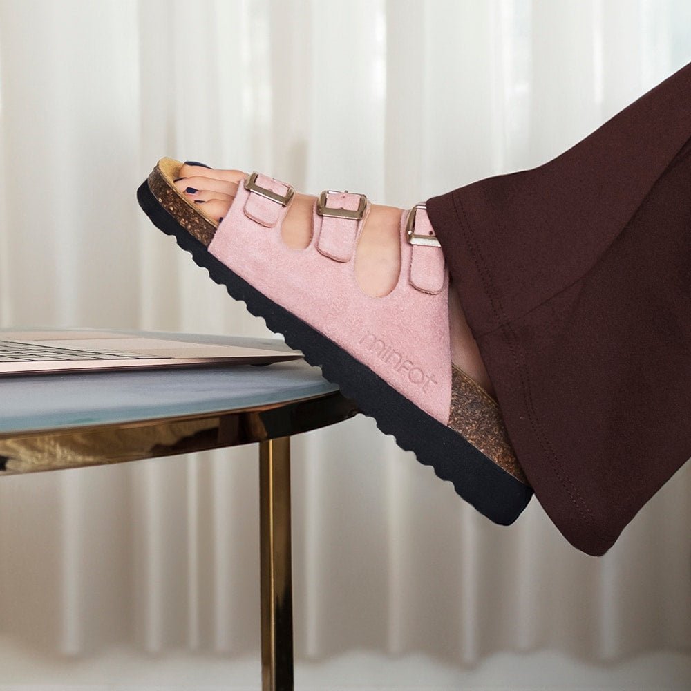 Produktbild 8 - Minfot Sandal Mjuk Bio Rose Mocka