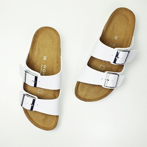 Produktbild 4 - Rohde Sandaler Dam Vit med två remmar