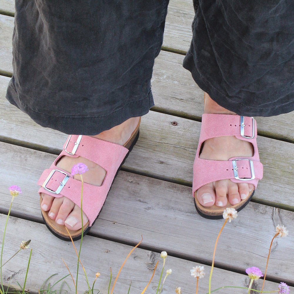 Produktbild 9 - Minfot Sandaler Moa Mocka Antik Rosa