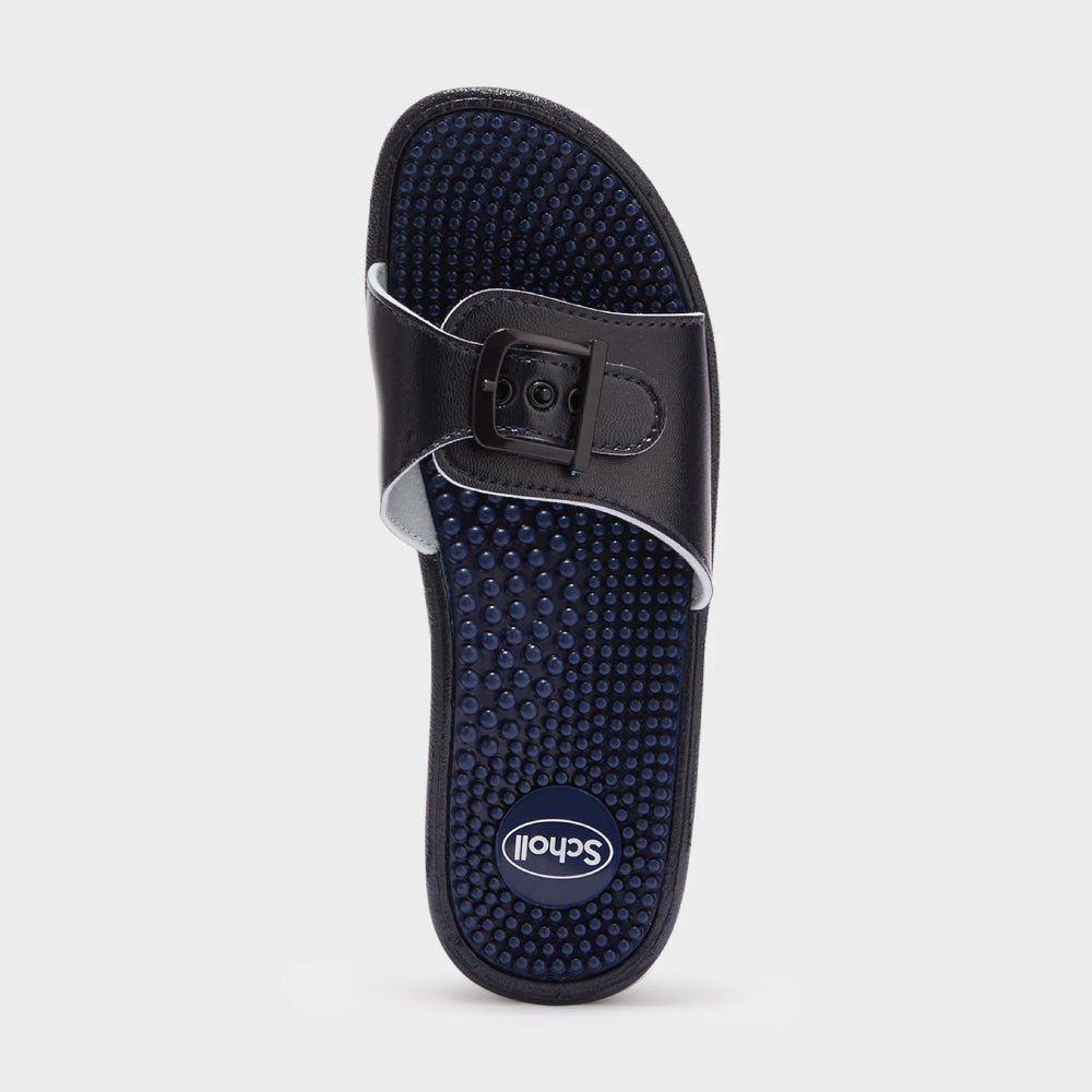 Scholl Sandaler New Massage Dam Blå