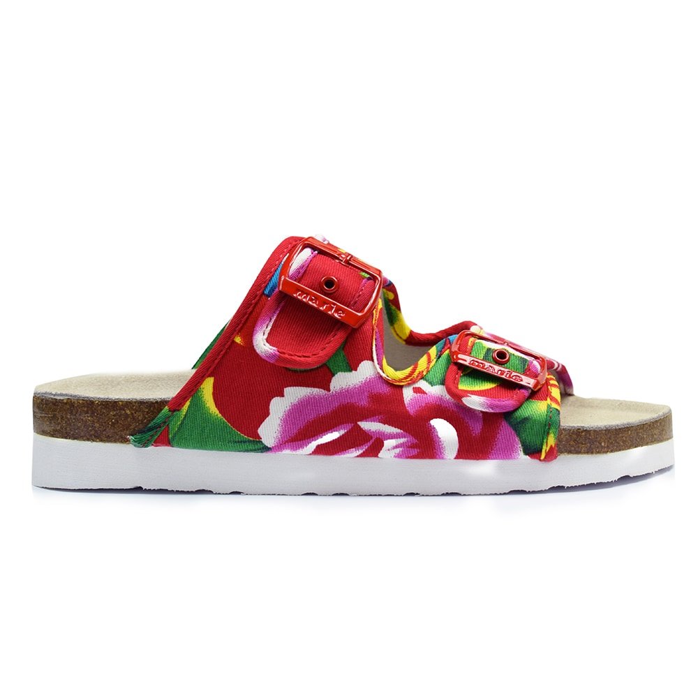 Produktbild 3 - Sköna Marie Sandaler Ellie Red Multi