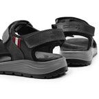 Minfot Burensvik Sandaler Herr Nubuck Svart
