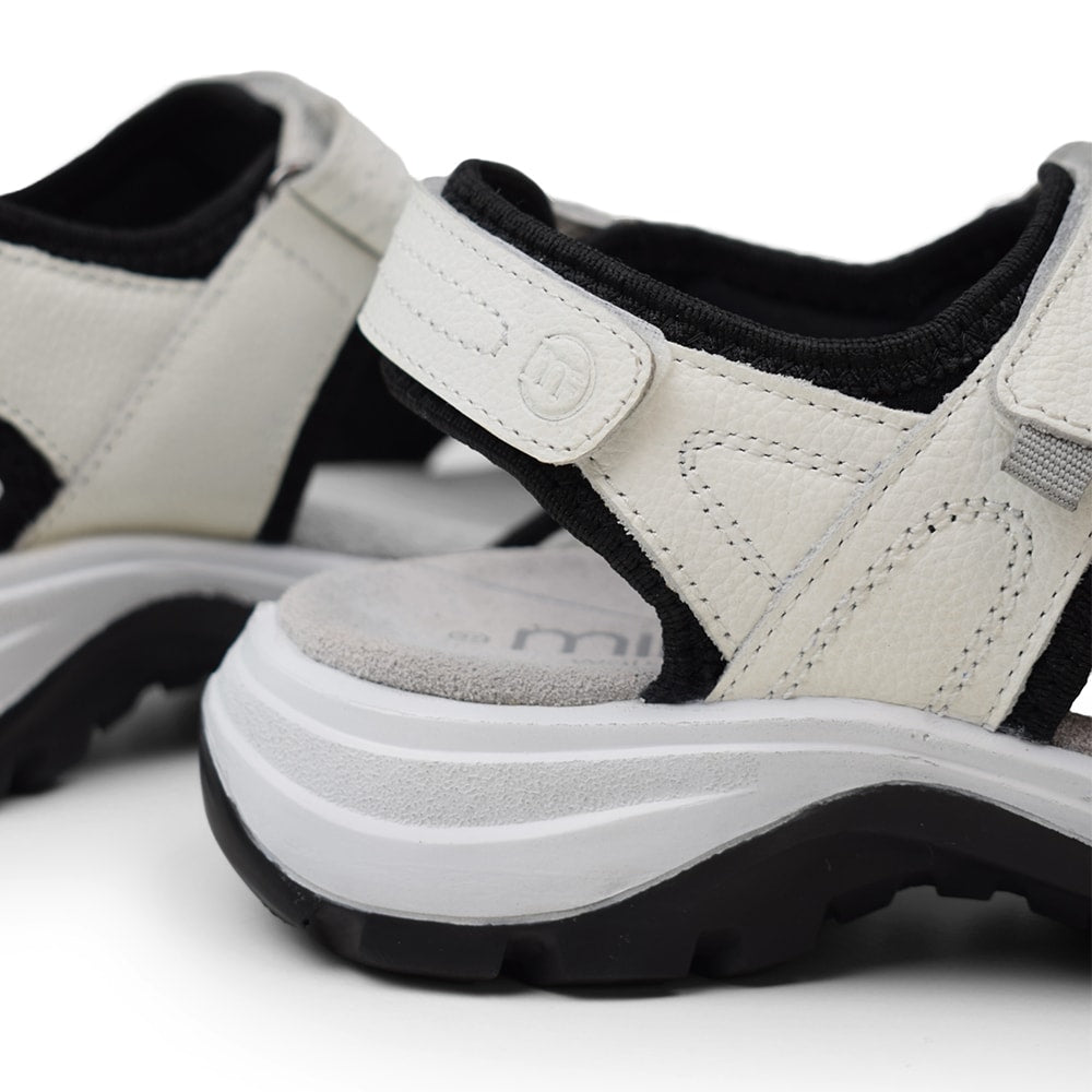 Produktbild 9 - Minfot Sandaler Sandhamn Dam Läder Offwhite