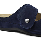 Minfot Skagen Sandaler Dam Stretch Navy