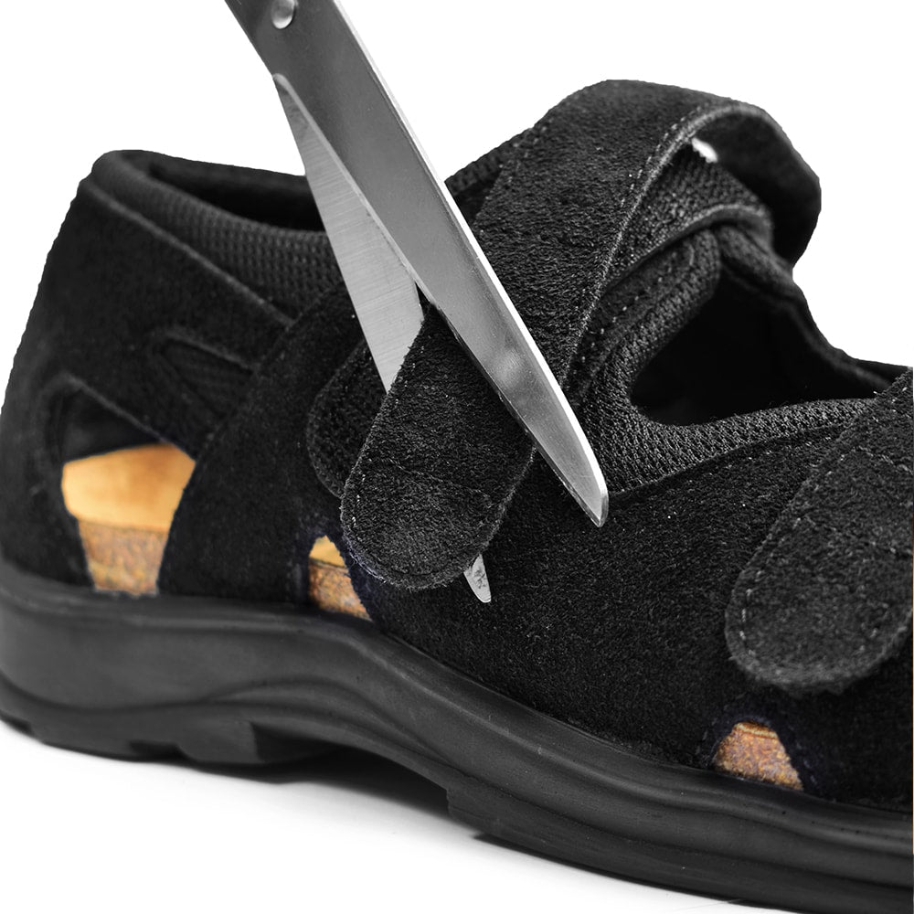 Produktbild 14 - Minfot Sandaler Justi Svart Mocka