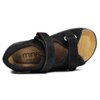Minfot Sandaler Justi Svart Mocka