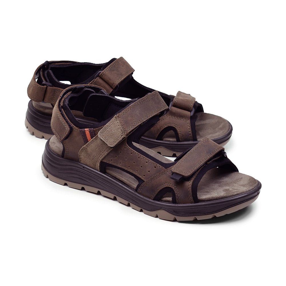 Minfot Sandaler Burensvik Herr Nubuck Brun