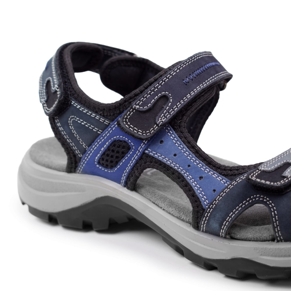 Minfot Sandaler Sandhamn Dam Nubuck Ocean Blue