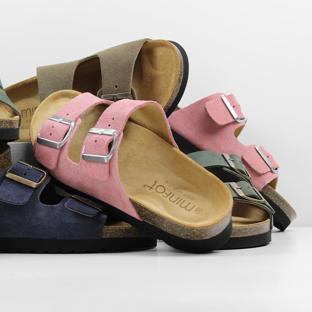 Produktbild 13 - Minfot Sandaler Moa Mocka Antik Rosa