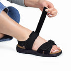 Minfot Sandaler Flex Svart Mocka