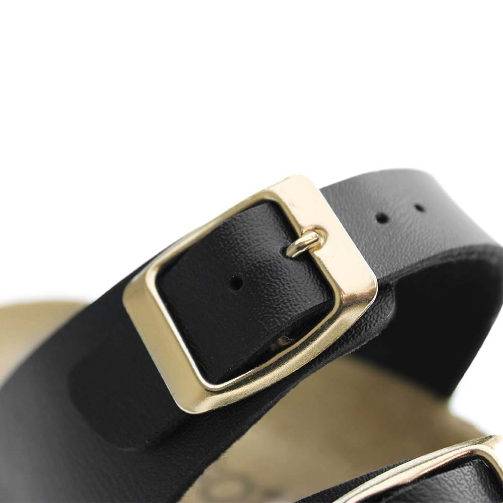 Minfot Upstep Lux Sandaler Dam Svart