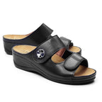 Minfot Petunia Sandaler Dam Stretch Svart