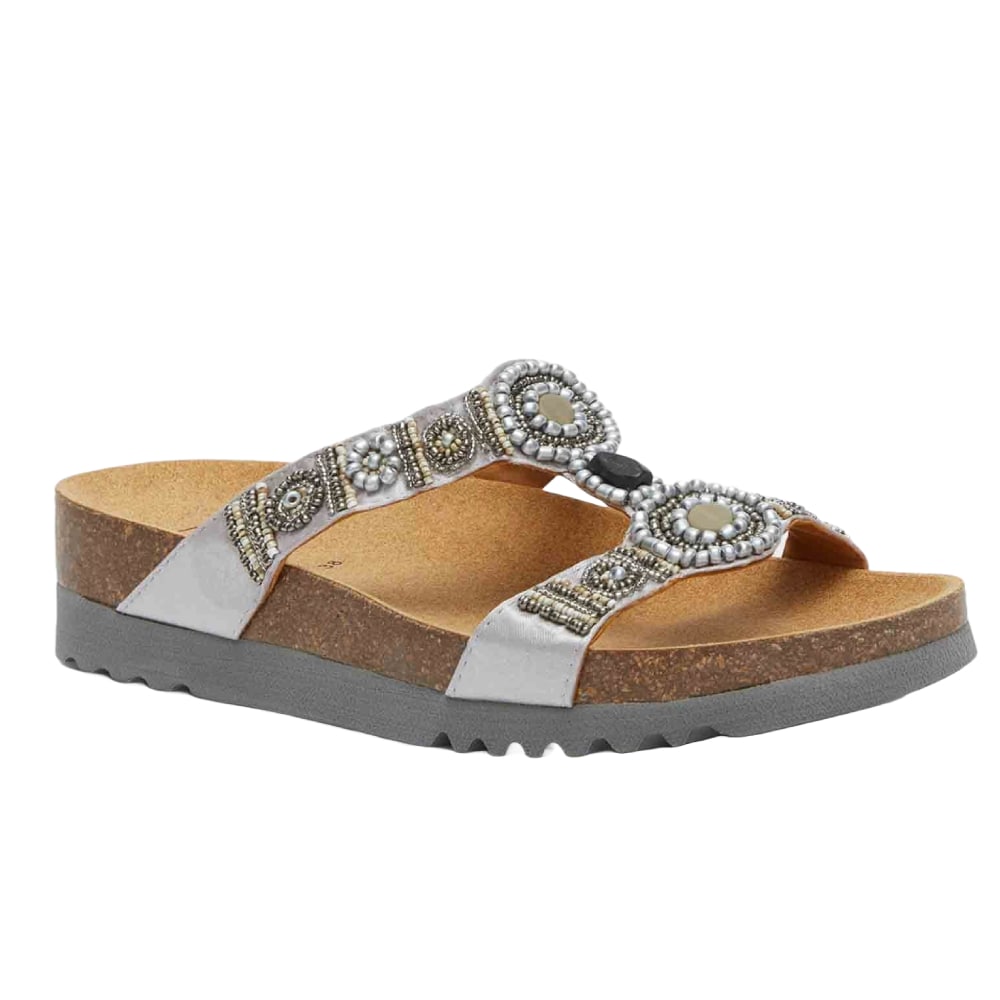 Scholl Sandaler Dam Bioprint Bogota Silver