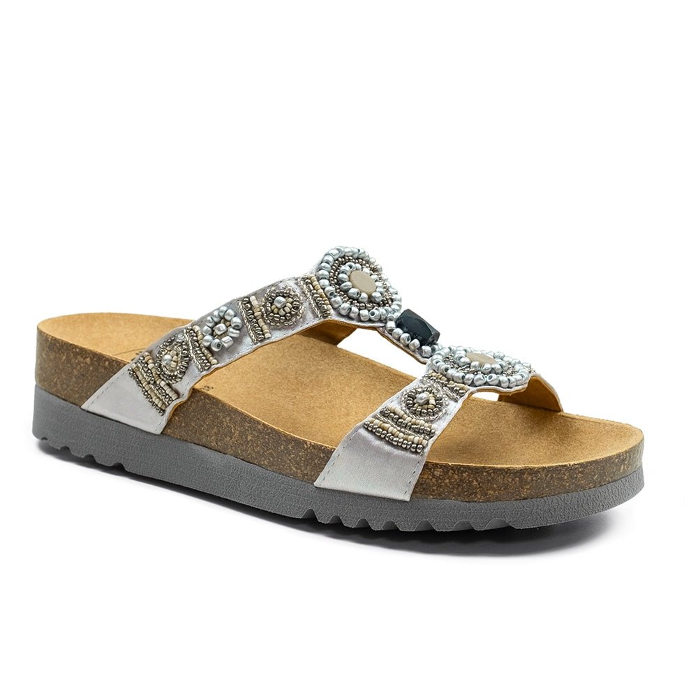 Scholl Sandaler Dam Bioprint Bogota Silver