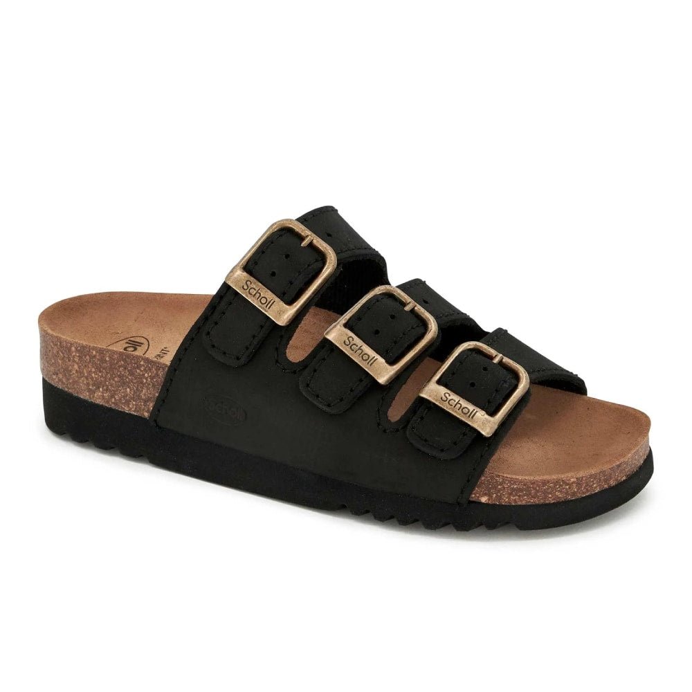 Scholl Sandaler Rio Bioprint AD Dam Svart