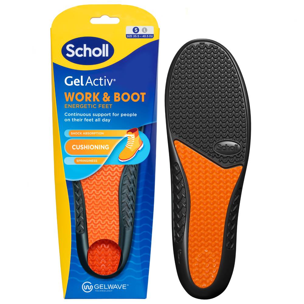 Scholl Gel Activ Insole Work & Boot Gelsulor