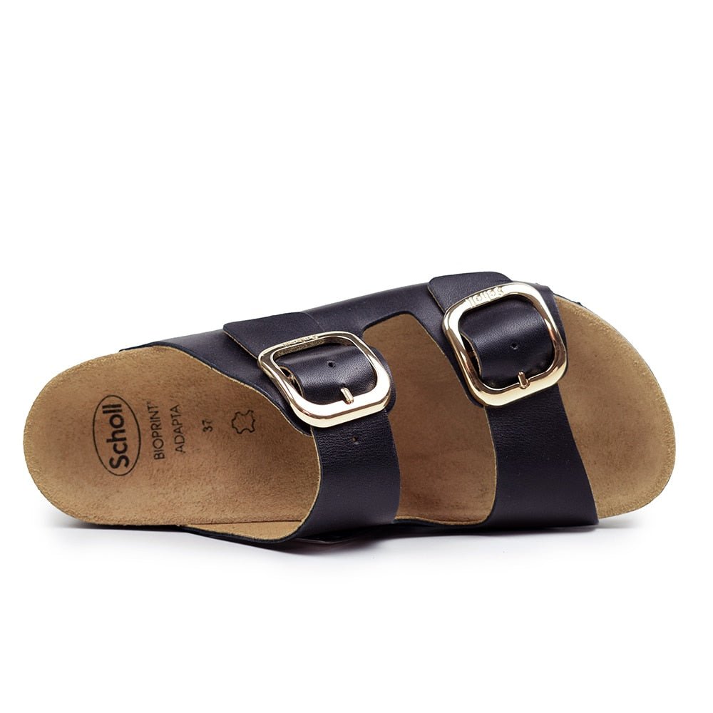 Scholl Sandaler Adapta Ilary Dam Läder Svart