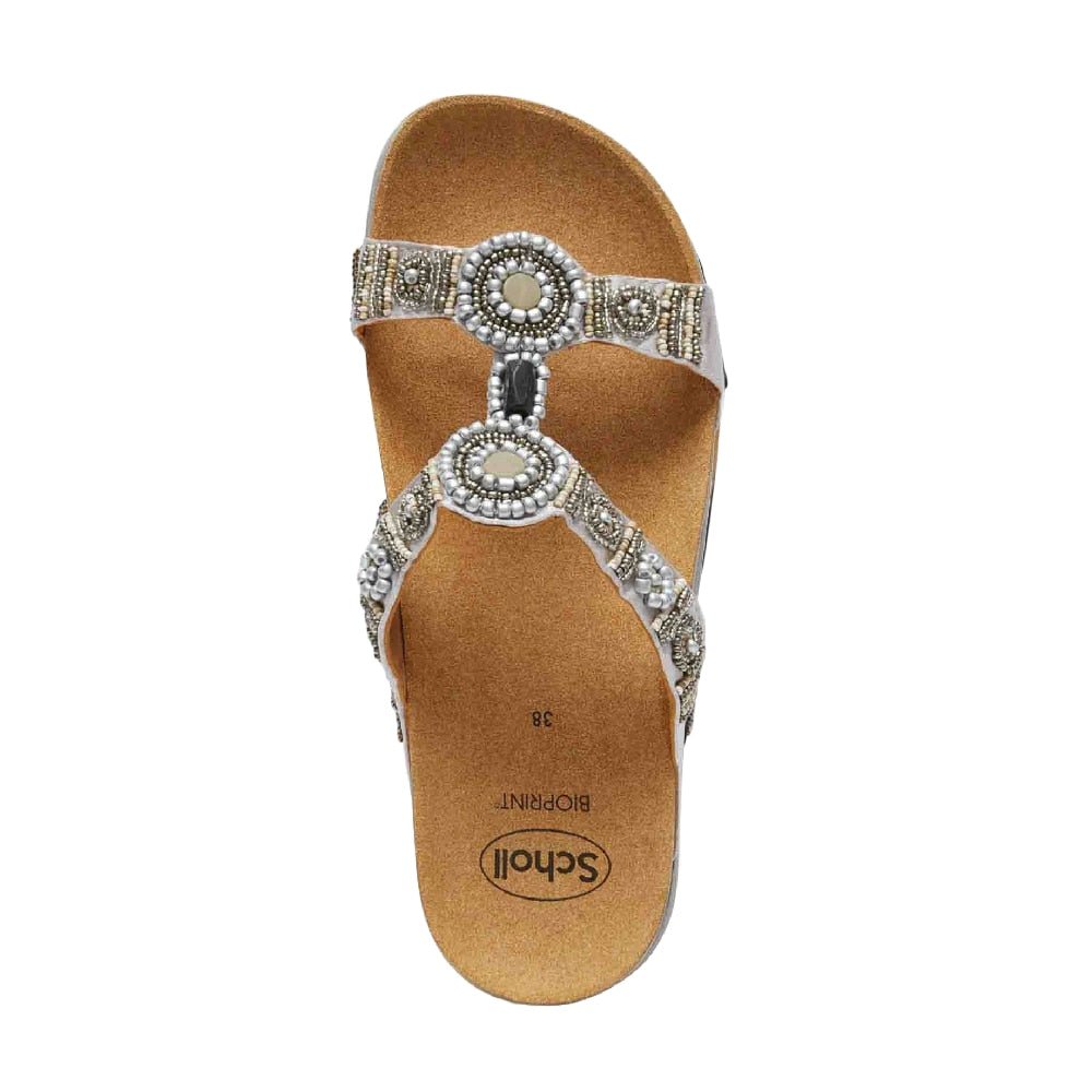 Scholl Sandaler Dam Bioprint Bogota Silver