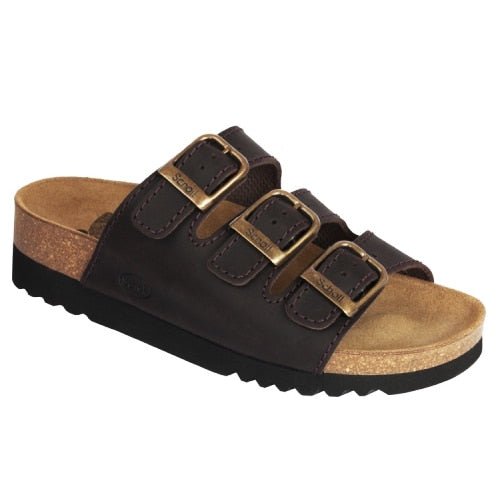 Scholl Sandaler Rio AD Dam Dark Brown