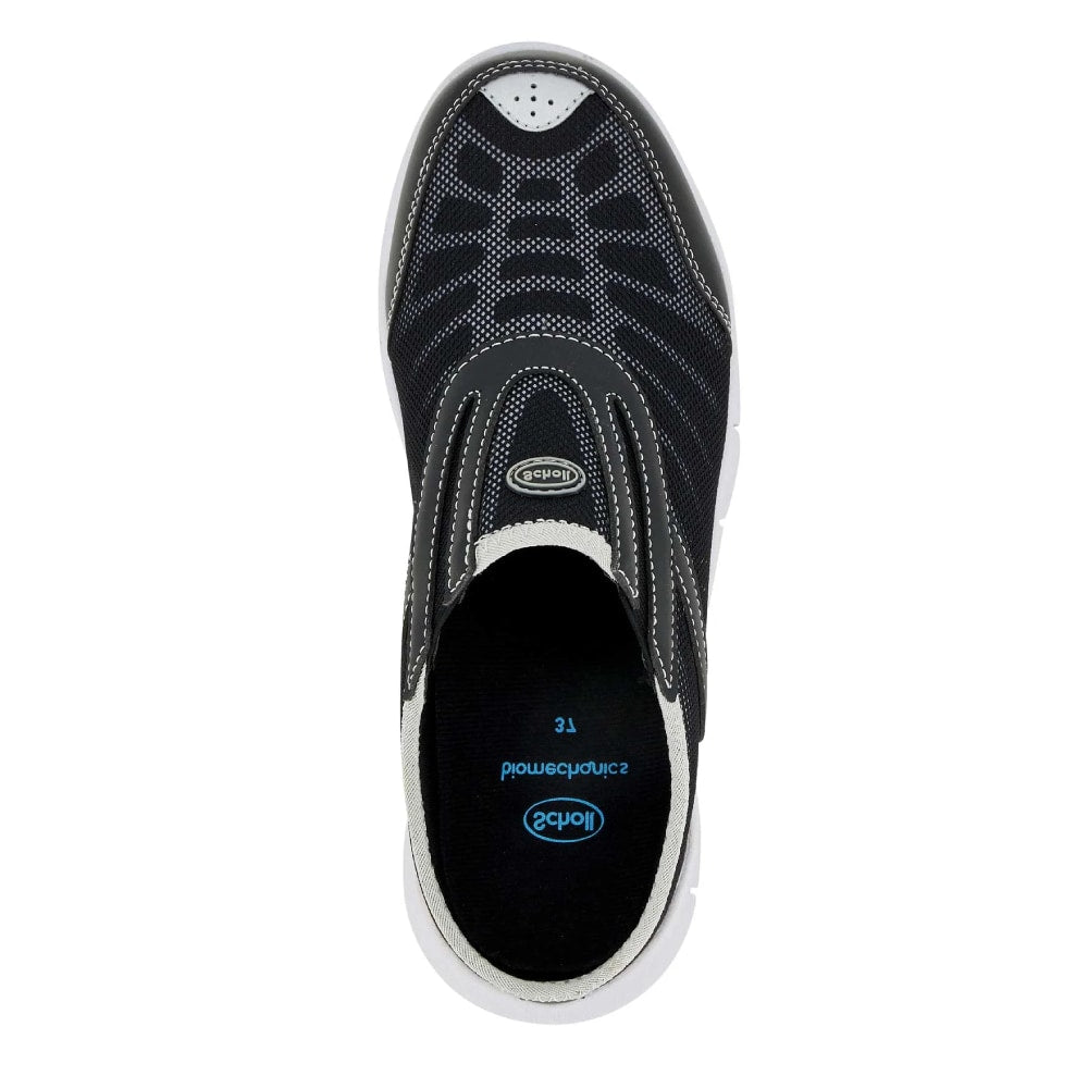 Scholl Jump Next Toffel Unisex Black Grey
