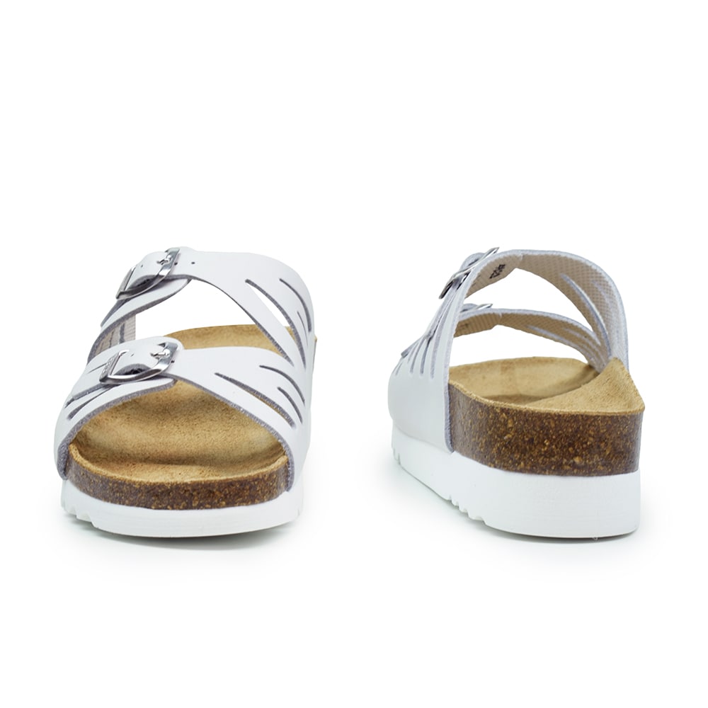 Scholl Sandaler Bioprint Ystad Dam Off-white