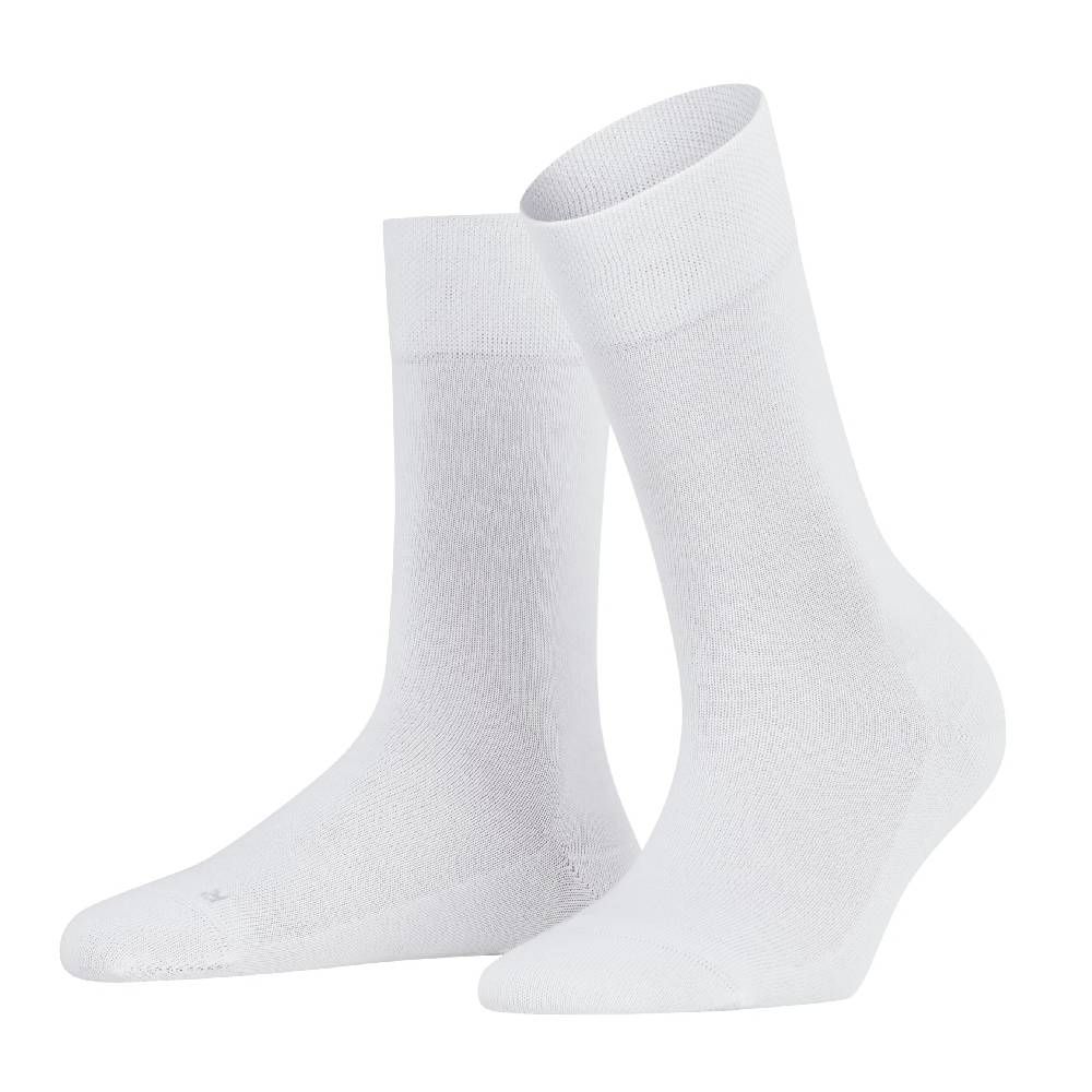 Falke Sensitive London Strumpor Bomull Dam Vit 1-pack