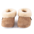 Shepherd Emmy Fårskinnstofflor Chestnut