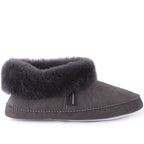 Shepherd Emmy Fårskinnstofflor Asphalt