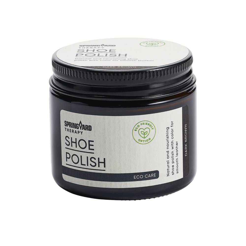 Springyard Shoe Polish Skokräm Läder Mörkbrun