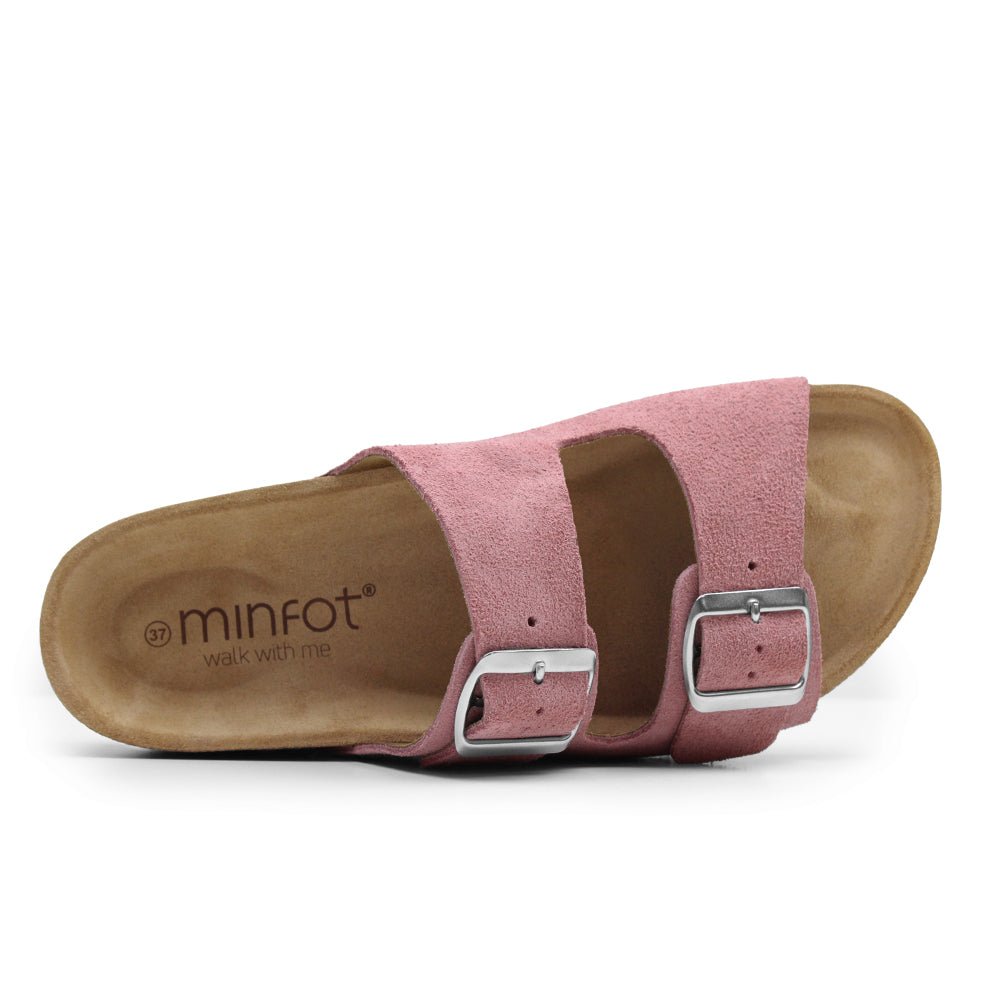 Produktbild 5 - Minfot Sandaler Moa Mocka Antik Rosa