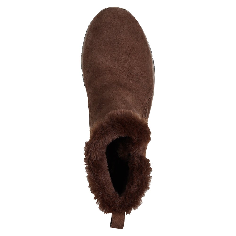 Skechers Easy Going Boots Zip Dam Vattentäta Brun