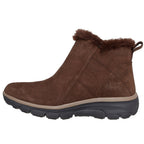 Skechers Easy Going Boots Zip Dam Vattentäta Brun