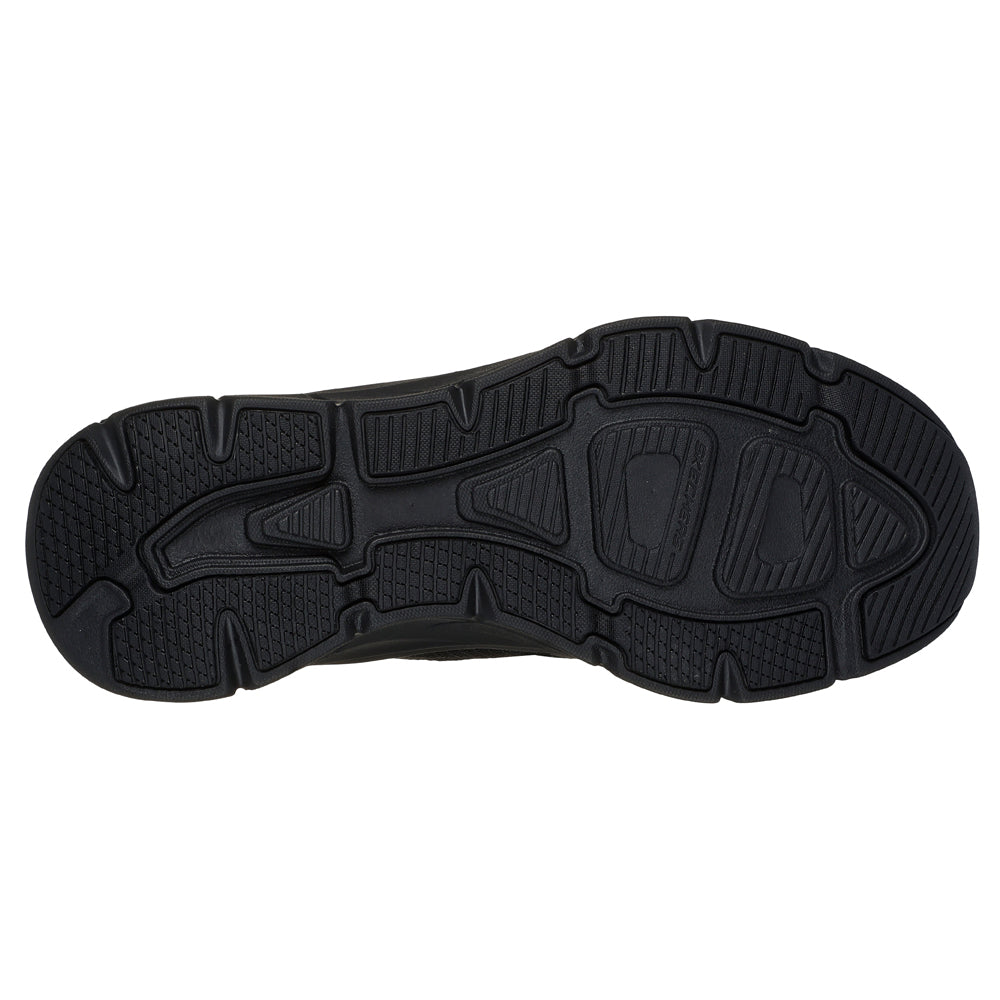 Skechers D Lux Walker 2.0 Sneakers Herr Slip-Ins Svart
