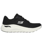 RESALE Skechers Womens Arch Fit 2.0 Big League Black White