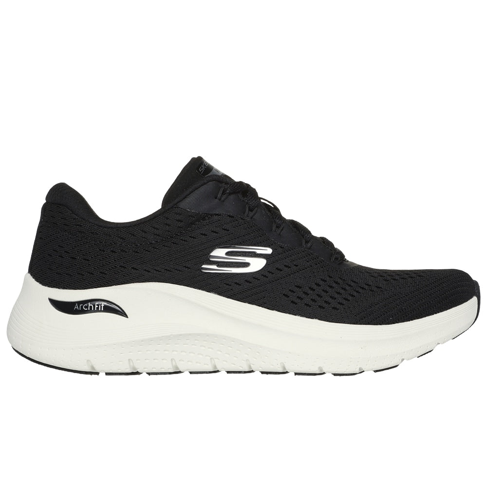 RESALE Skechers Womens Arch Fit 2.0 Big League Black White