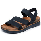 RESALE Skechers Lifted Comfort Sandaler Dam Svart