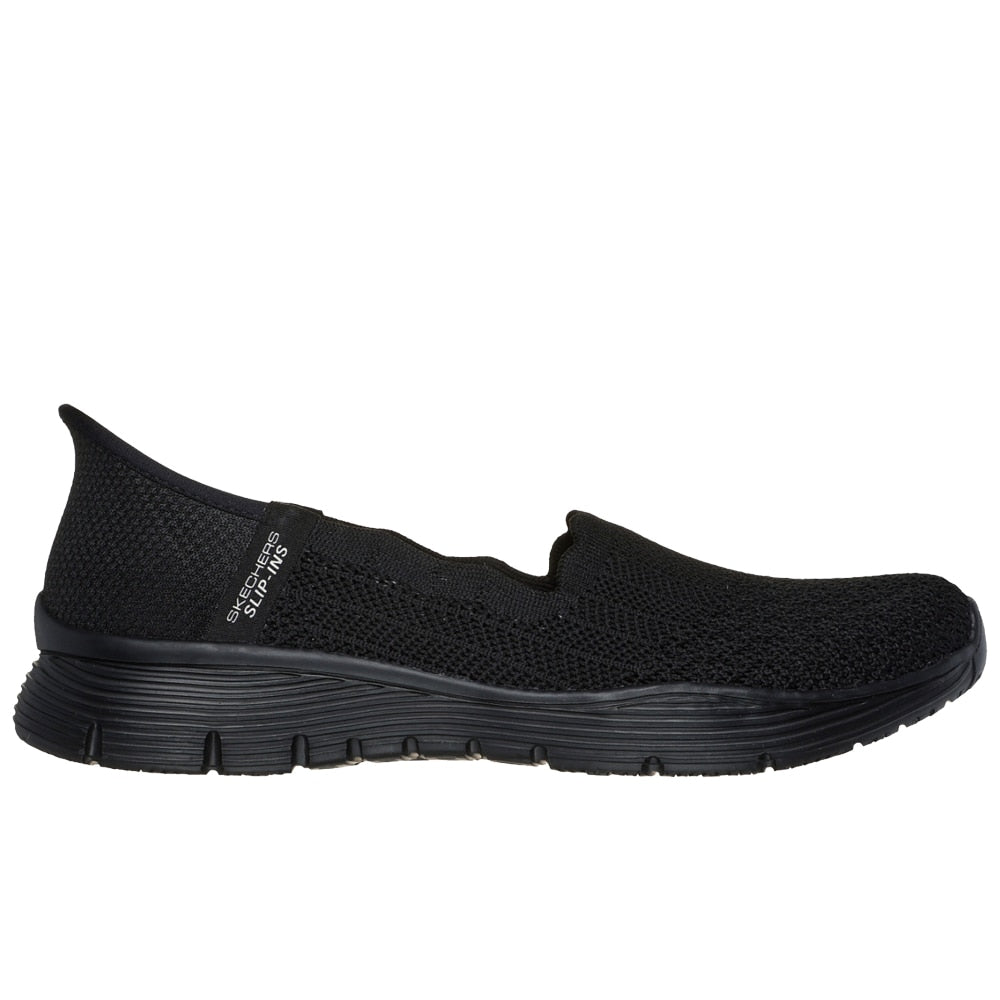 Skechers Seager Ballerinaskor Dam Slip-Ins Svart