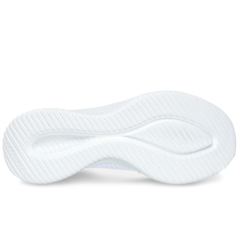 Skechers Womens Ultra Flex 3.0 Slip-Ins White
