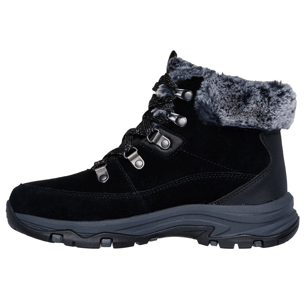 Skechers Womens Trego Boots Waterproof Black