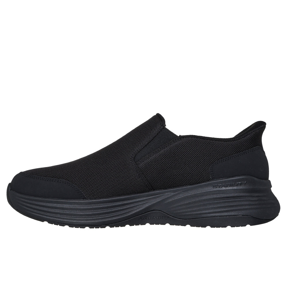 Skechers Go Walk Charles Herr Arch Fit Slip-Ins Svart