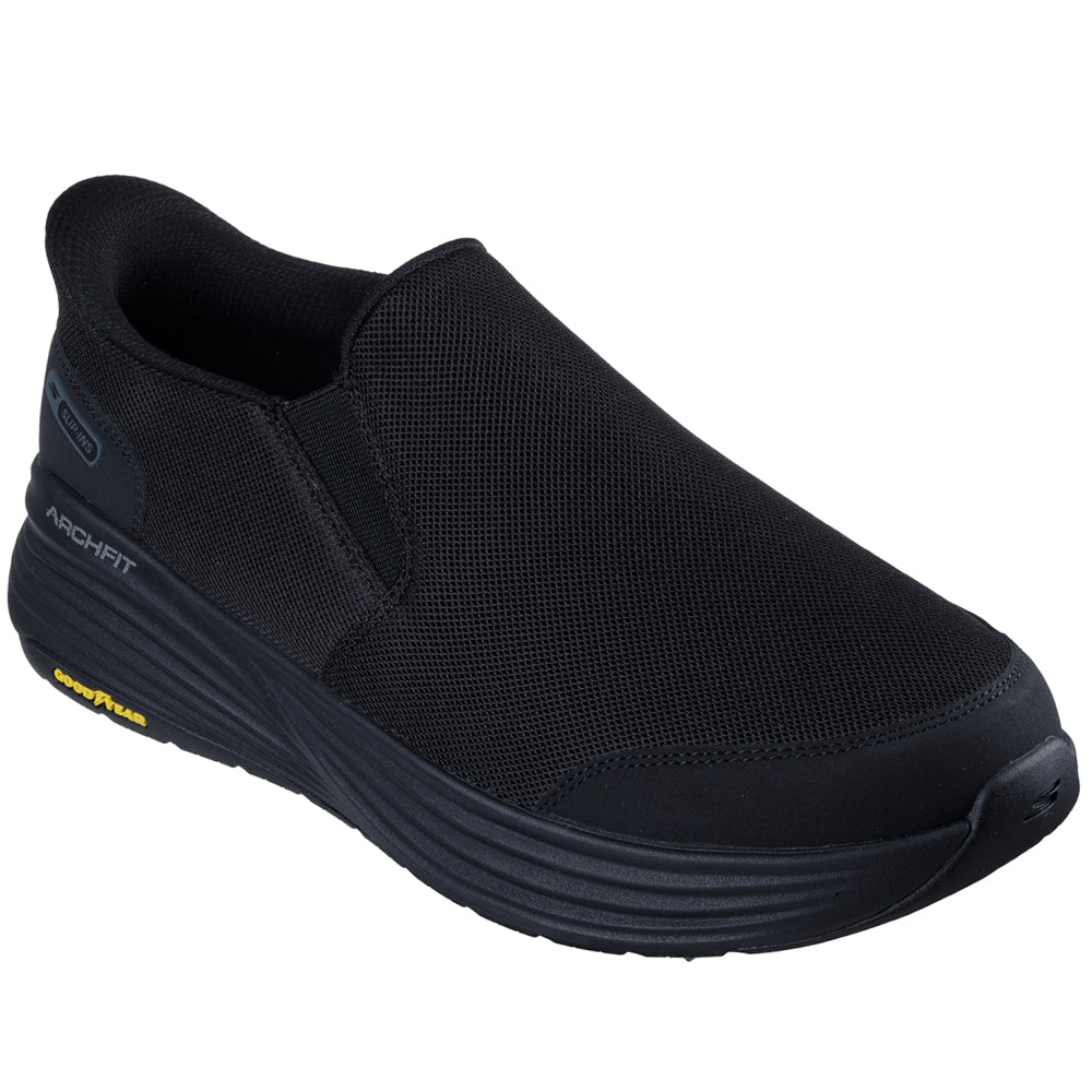Skechers Go Walk Charles Herr Arch Fit Slip-Ins Svart